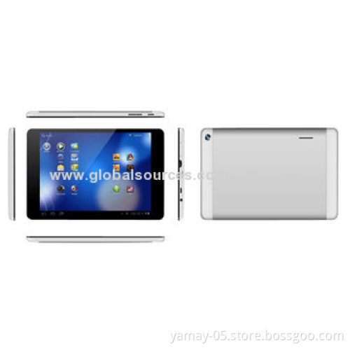 7.85-inch Tablet PC, Android 4.2, MTK8382 4 Core 1.2GHz, 1GB+8GB, 0.3+2.0MP Camera, 3G, GPS, BT/WIFINew
